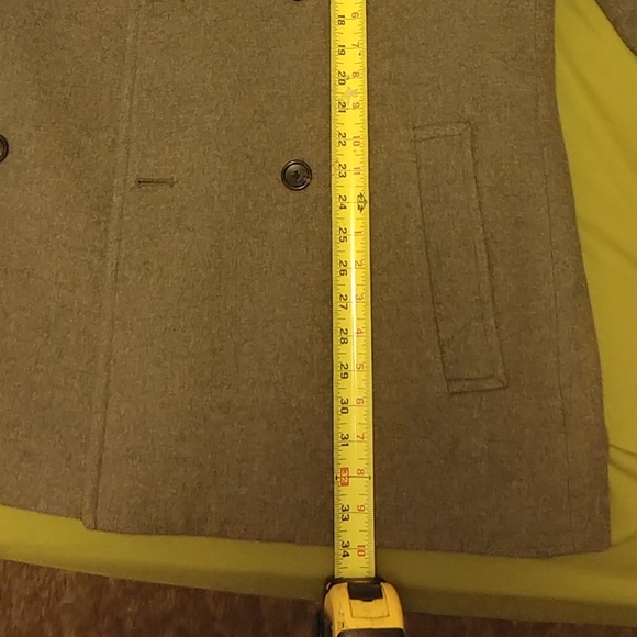 Marc Jacobs olive/army green peacoat - Picture 8 of 8